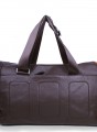 Duffle in Chocolate Brown and Orange