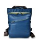 Rucksack Shopper in Blau-Gelb