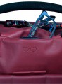 48H Convertible Messenger in Dark Red and Black