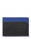 Kartenetui in Schwarz-Blau