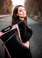Neoprene Backpack Grey & Pink